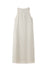 Kalida satin linen dress