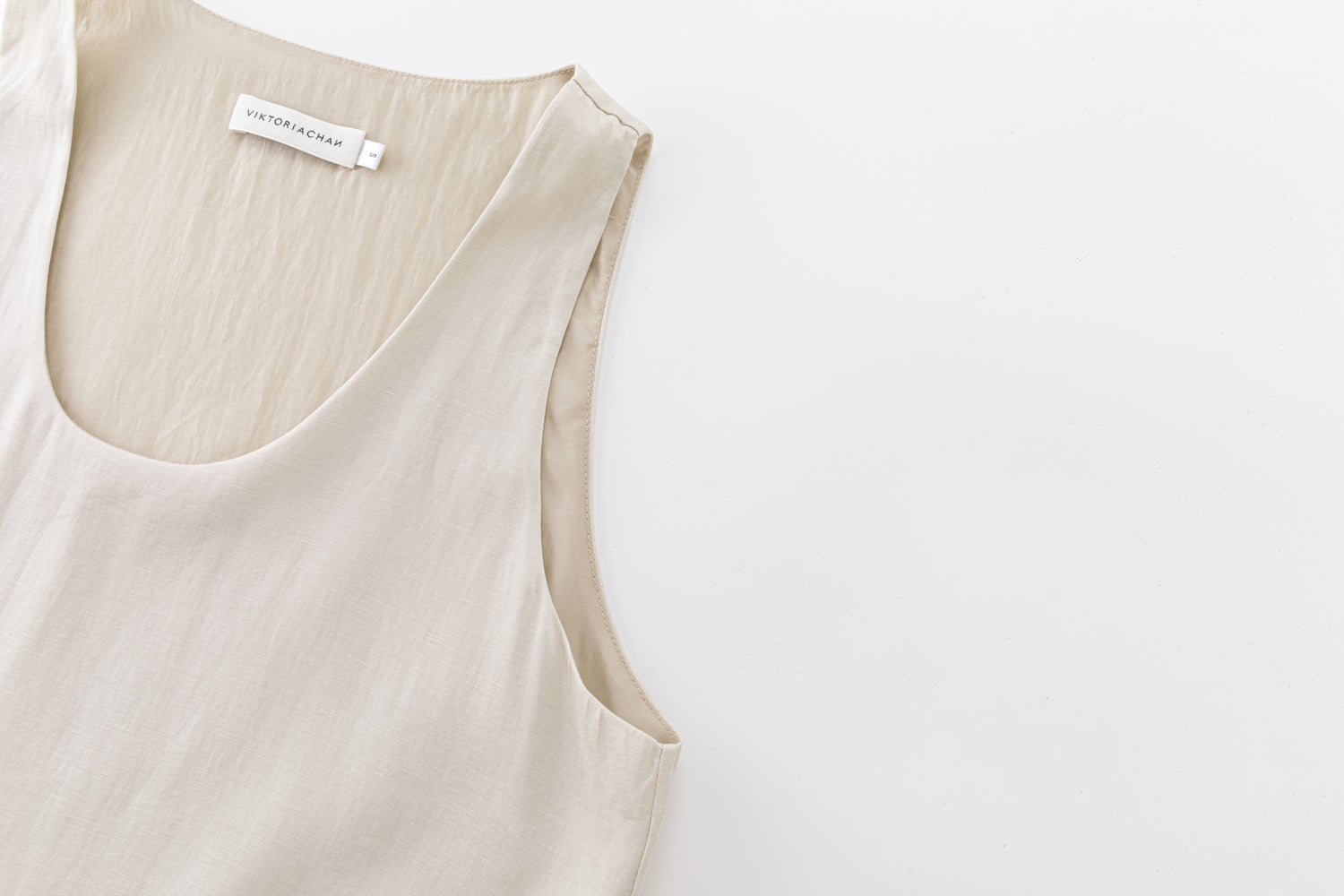 Kalida satin linen dress