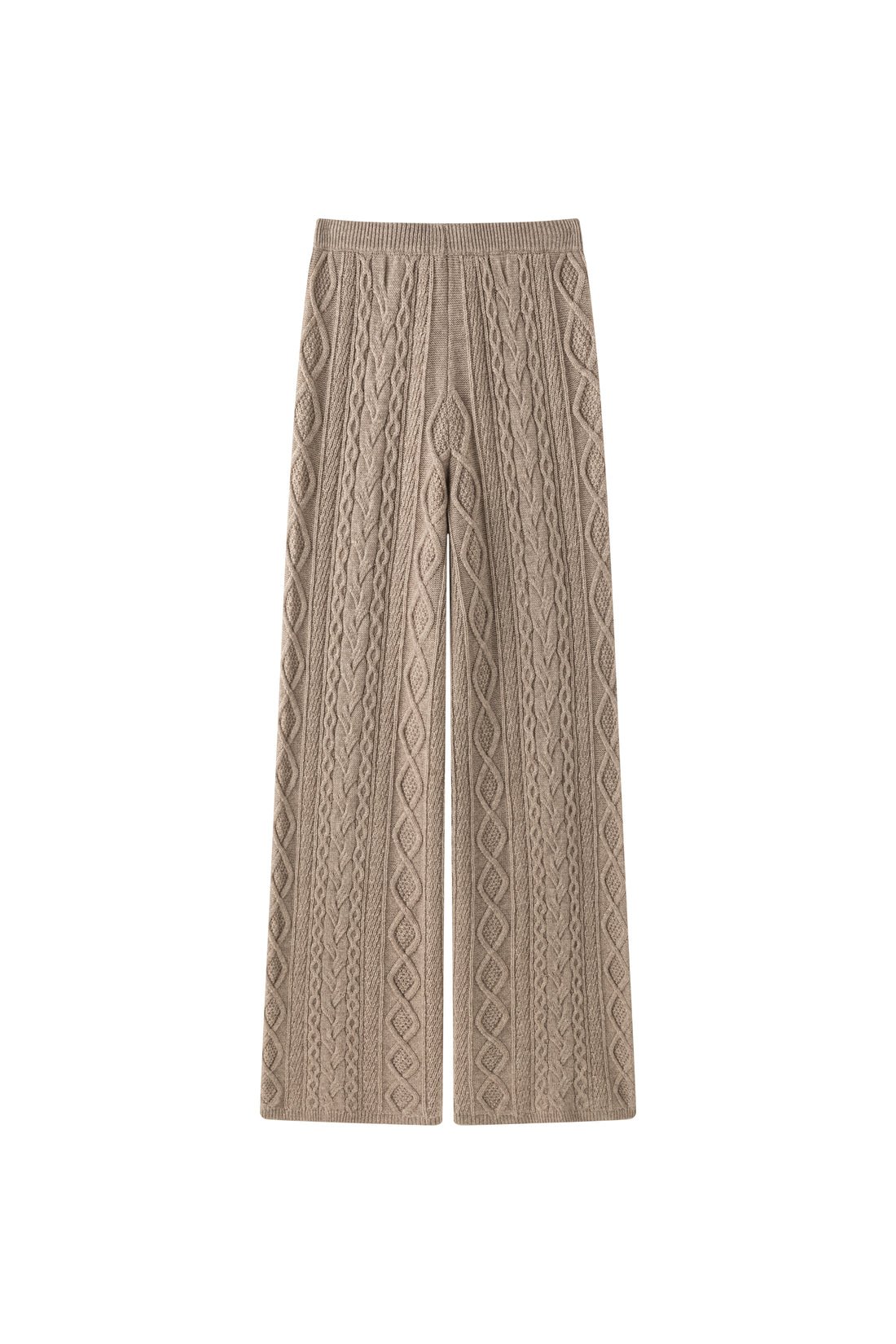Rhea cable knit trousers