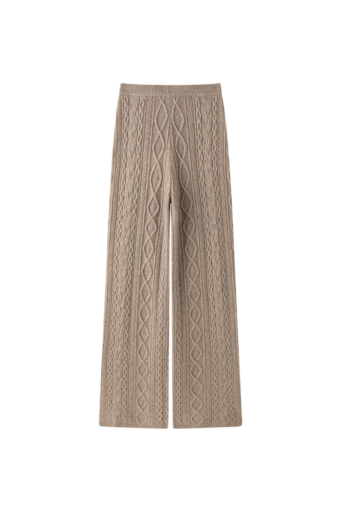 Rhea cable knit trousers