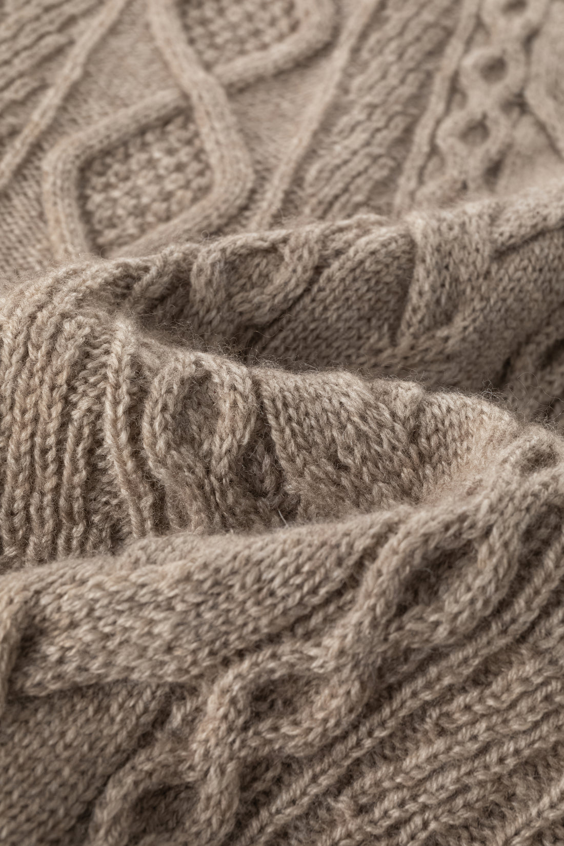 Rhea cable knit trousers