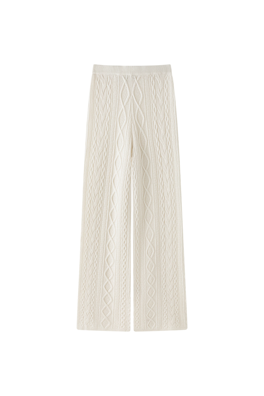 Rhea cable knit trousers