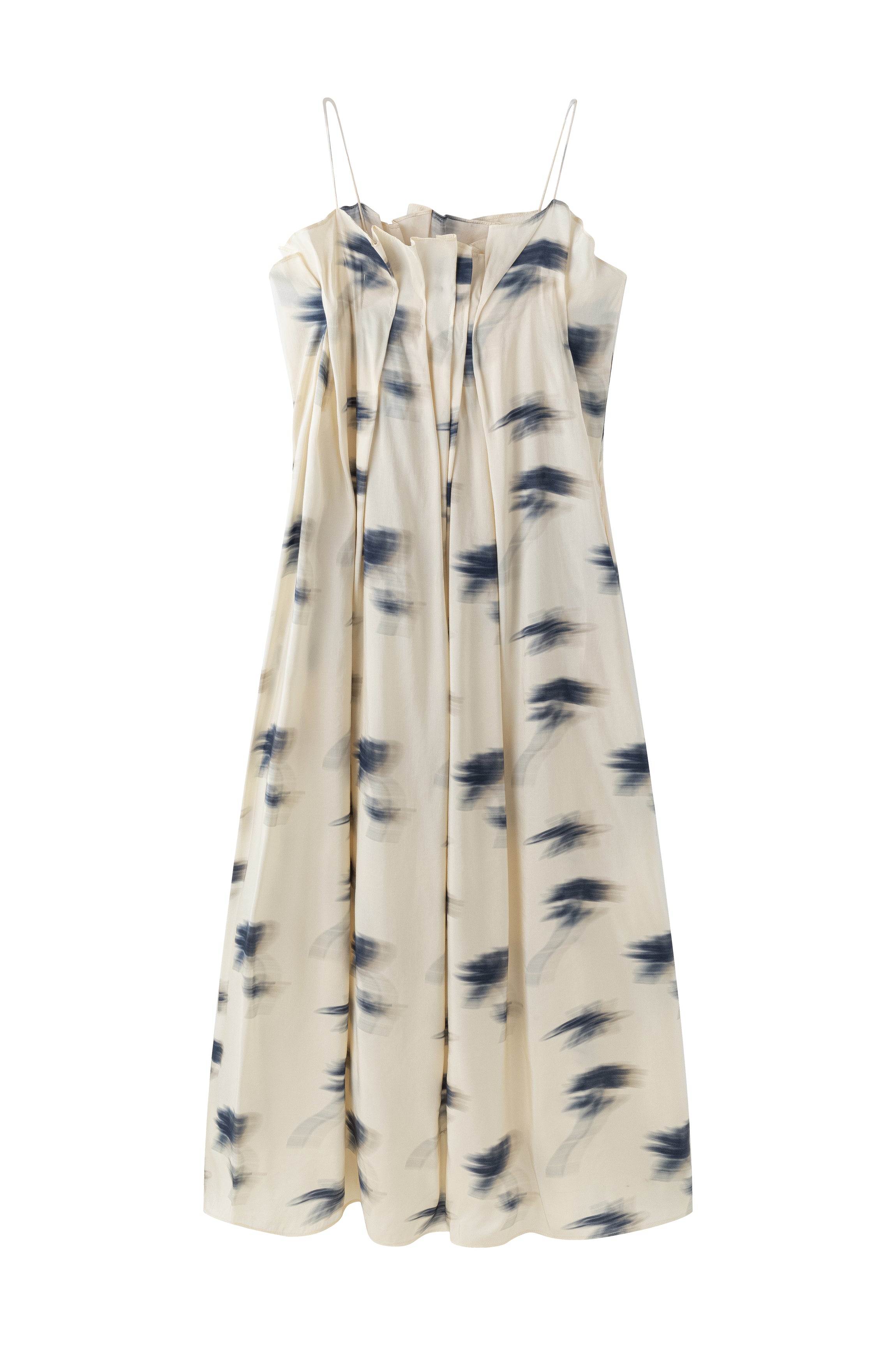 Nili gathered long dress