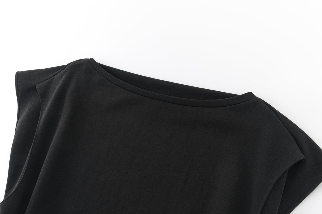 Eos jersey flap dress