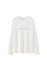 Rhea letter sweater