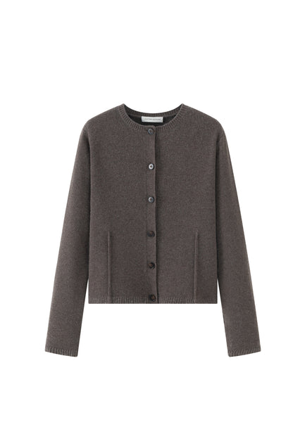 Tatiana cardigan with fur