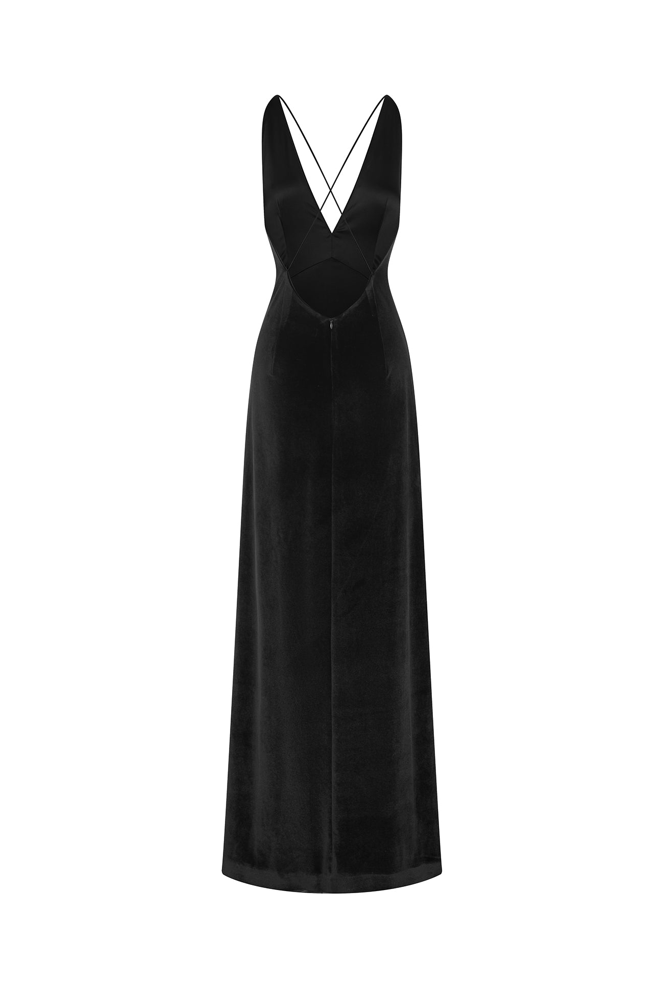 Gelina velvet gown