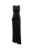 Carwen jersey draped dress