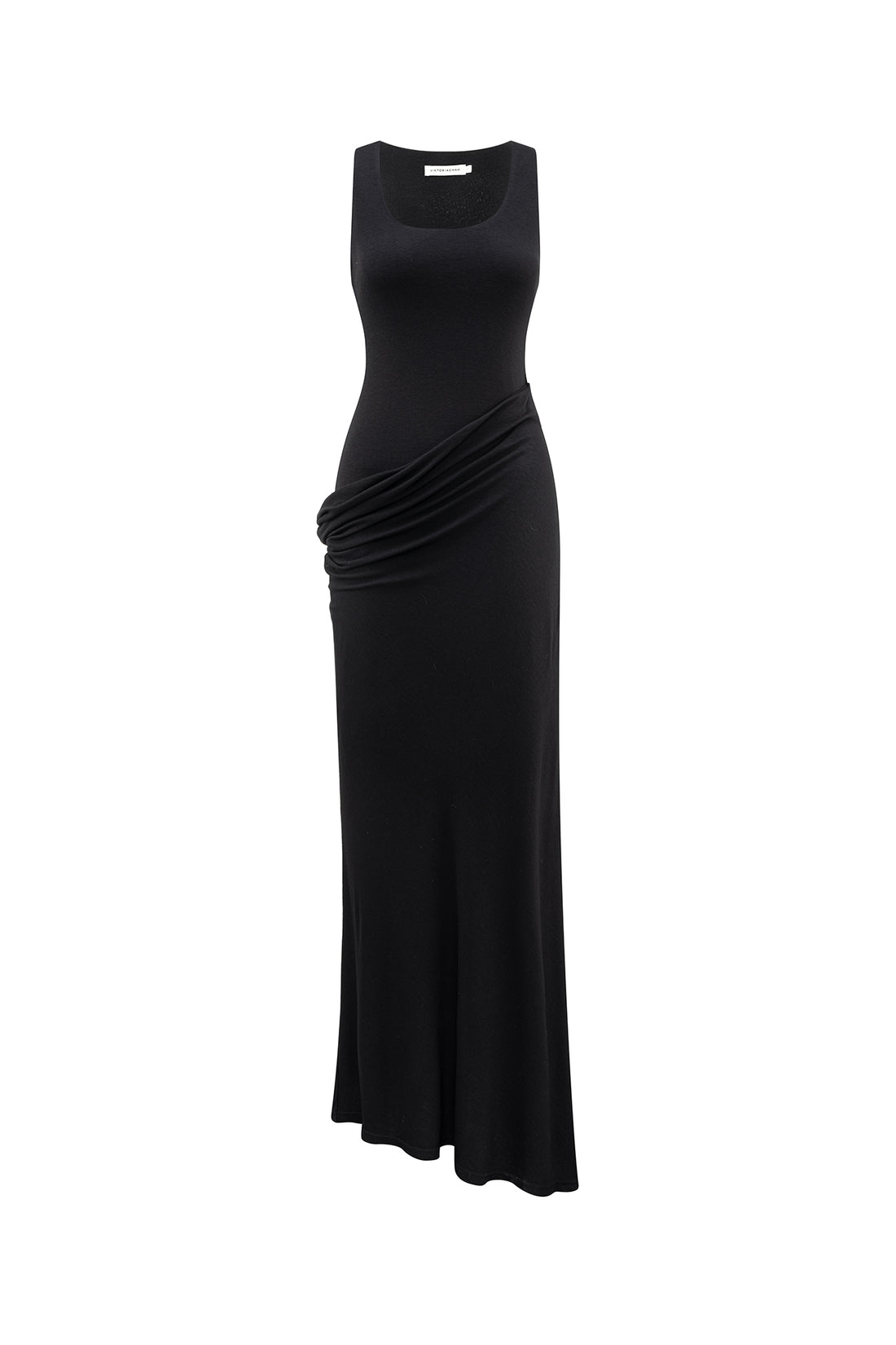 Carwen jersey draped dress