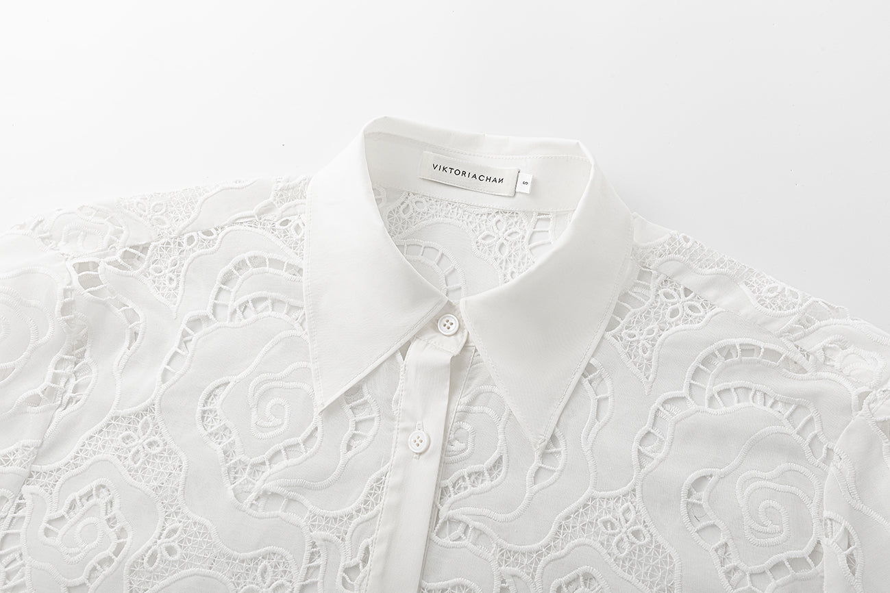 Dorrie lace shirt