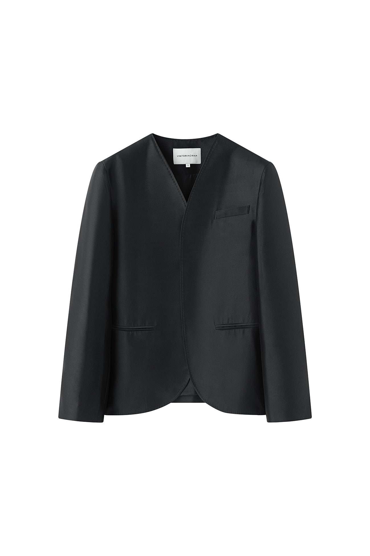 Asti wool silk blazer