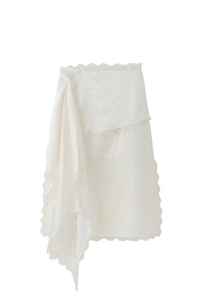 Eos lace flap skirt