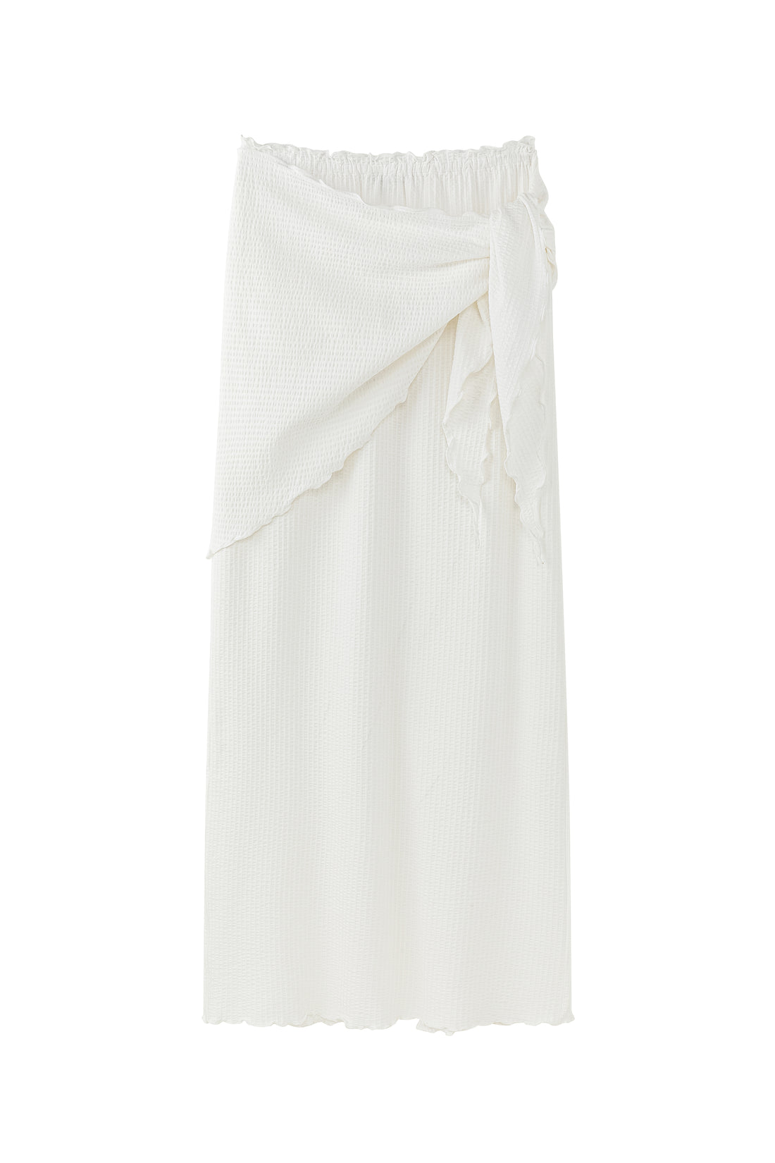 Triti waffle skirt