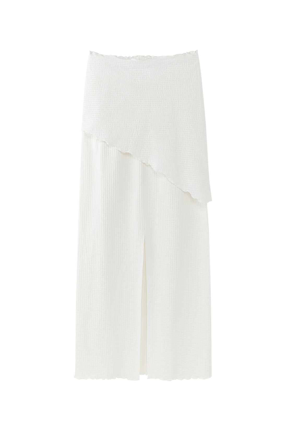 Triti waffle skirt