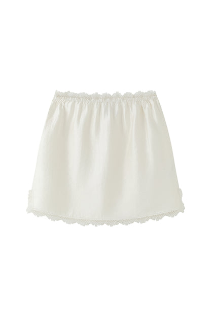 Eos lace mini skirt