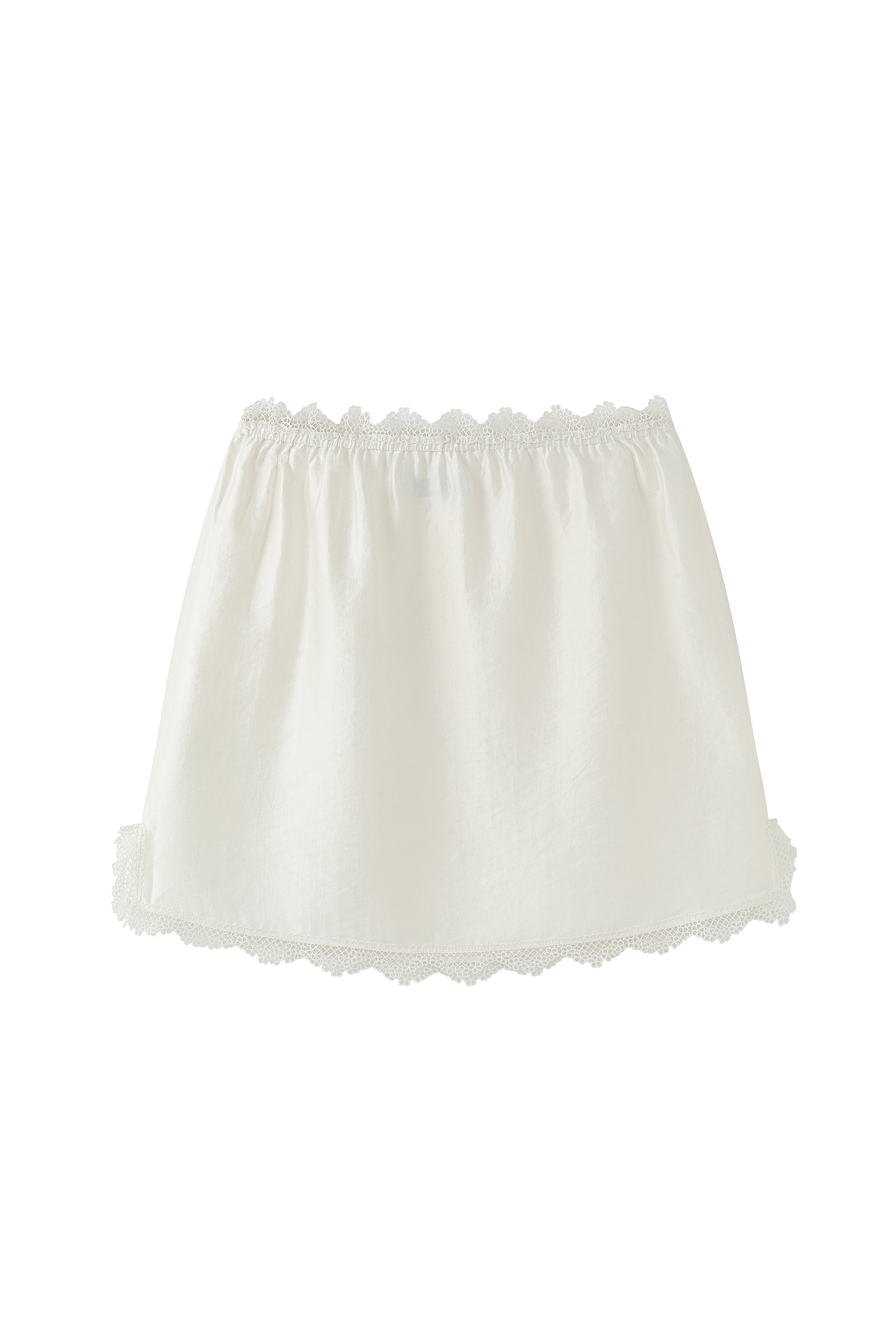 Eos lace mini skirt