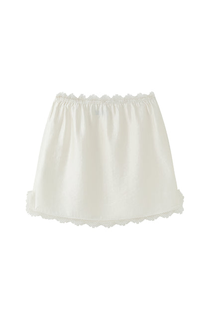 Eos lace mini skirt