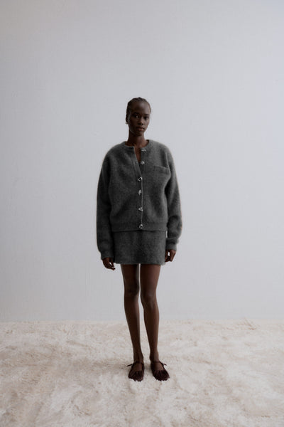 短丈　Jieda MOHAIR CARDIGAN サイズ2 hugall_870116705