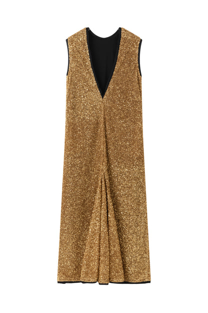 Berta sequin midi dress