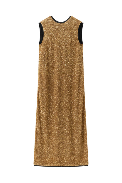 Berta sequin midi dress