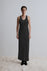 Cedar silk dress black