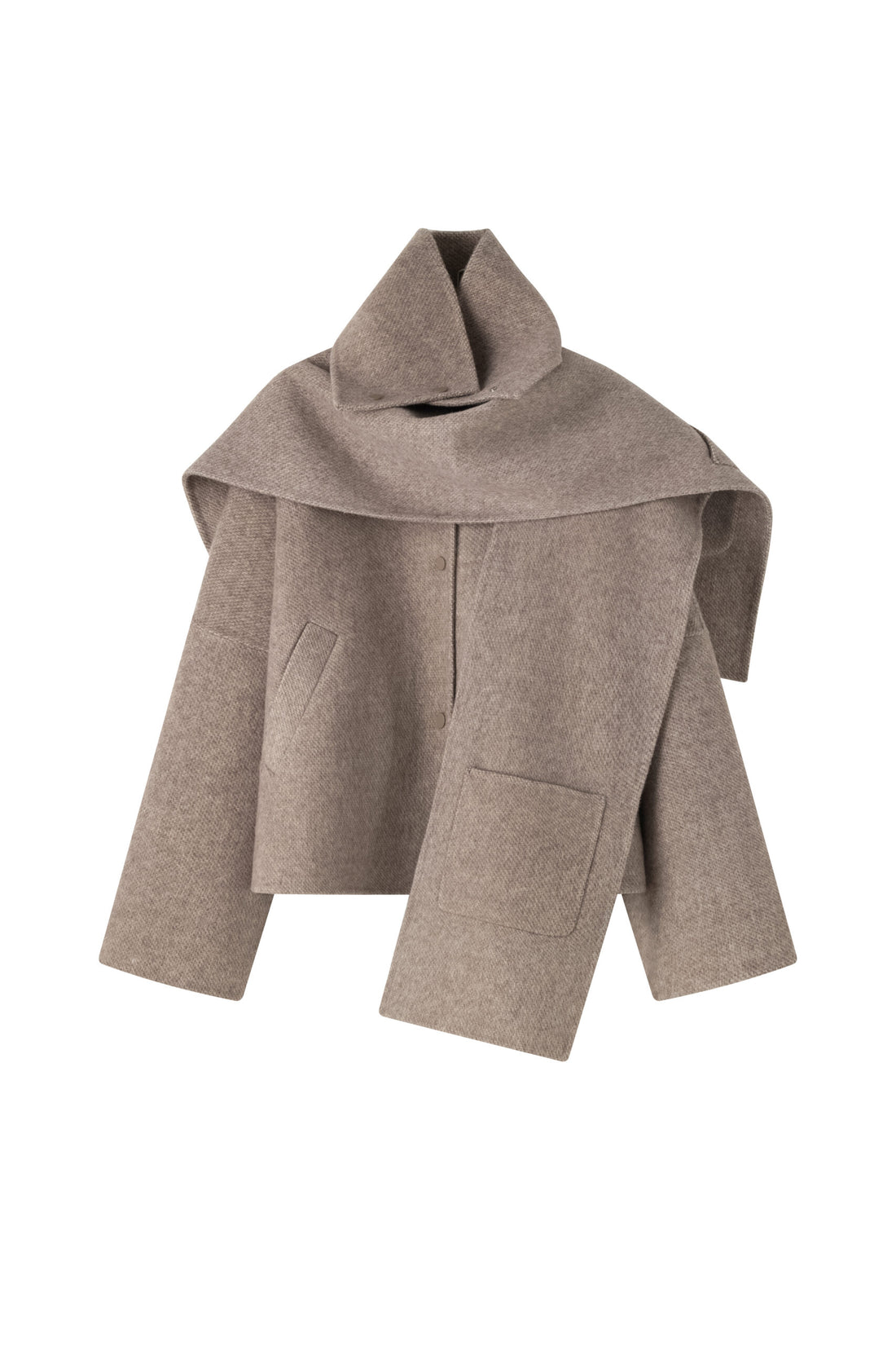 Atlas square cut coat