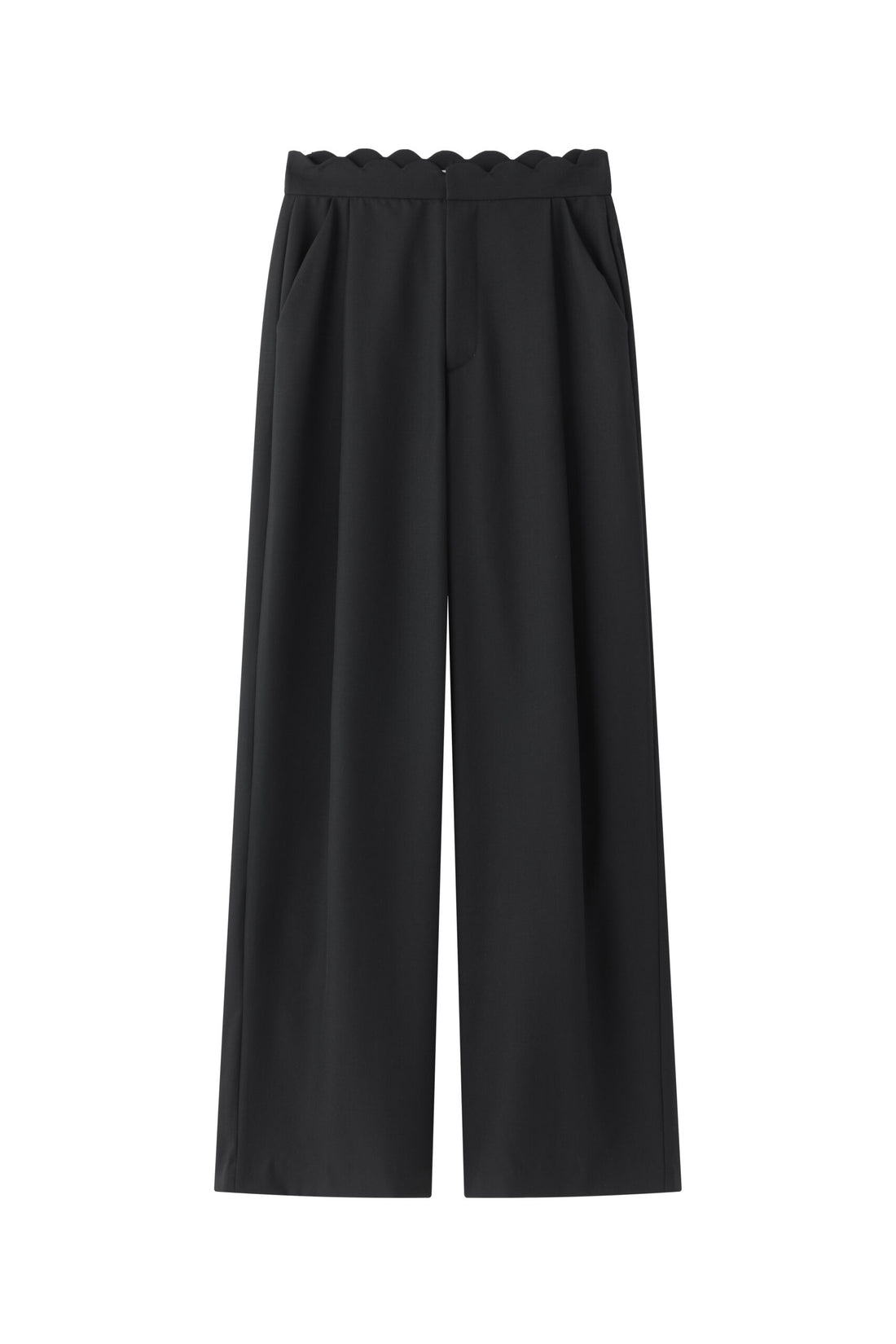 Venus wave wool trousers