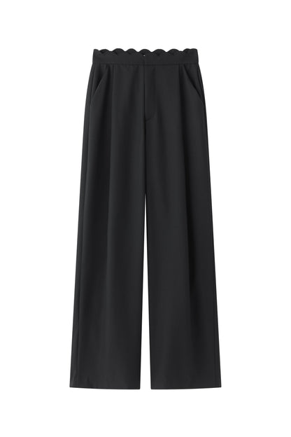 Venus wave wool trousers