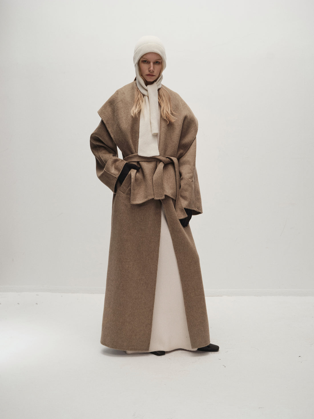 Tatiana big collar coat