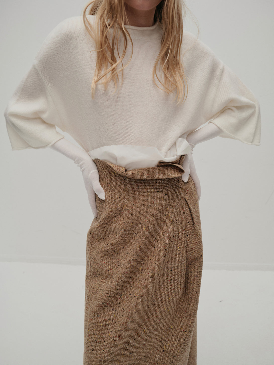Tatiana gathered skirt