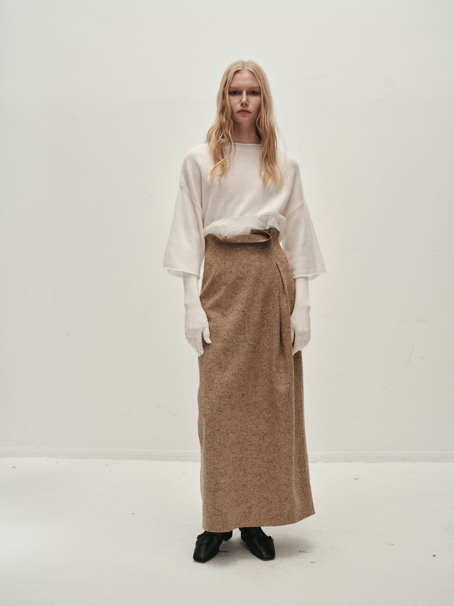 Tatiana gathered skirt
