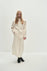 Rhea folded neckline blouse