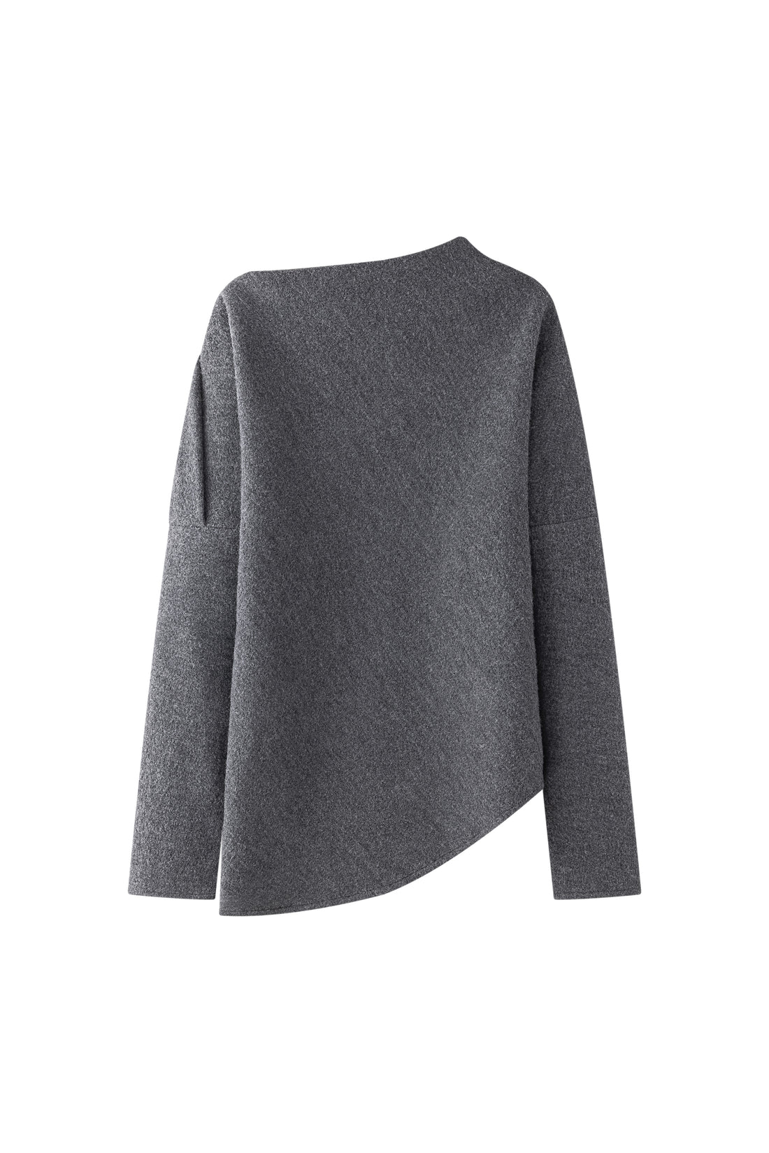 Rhea folded neckline blouse
