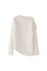 Rhea folded neckline blouse