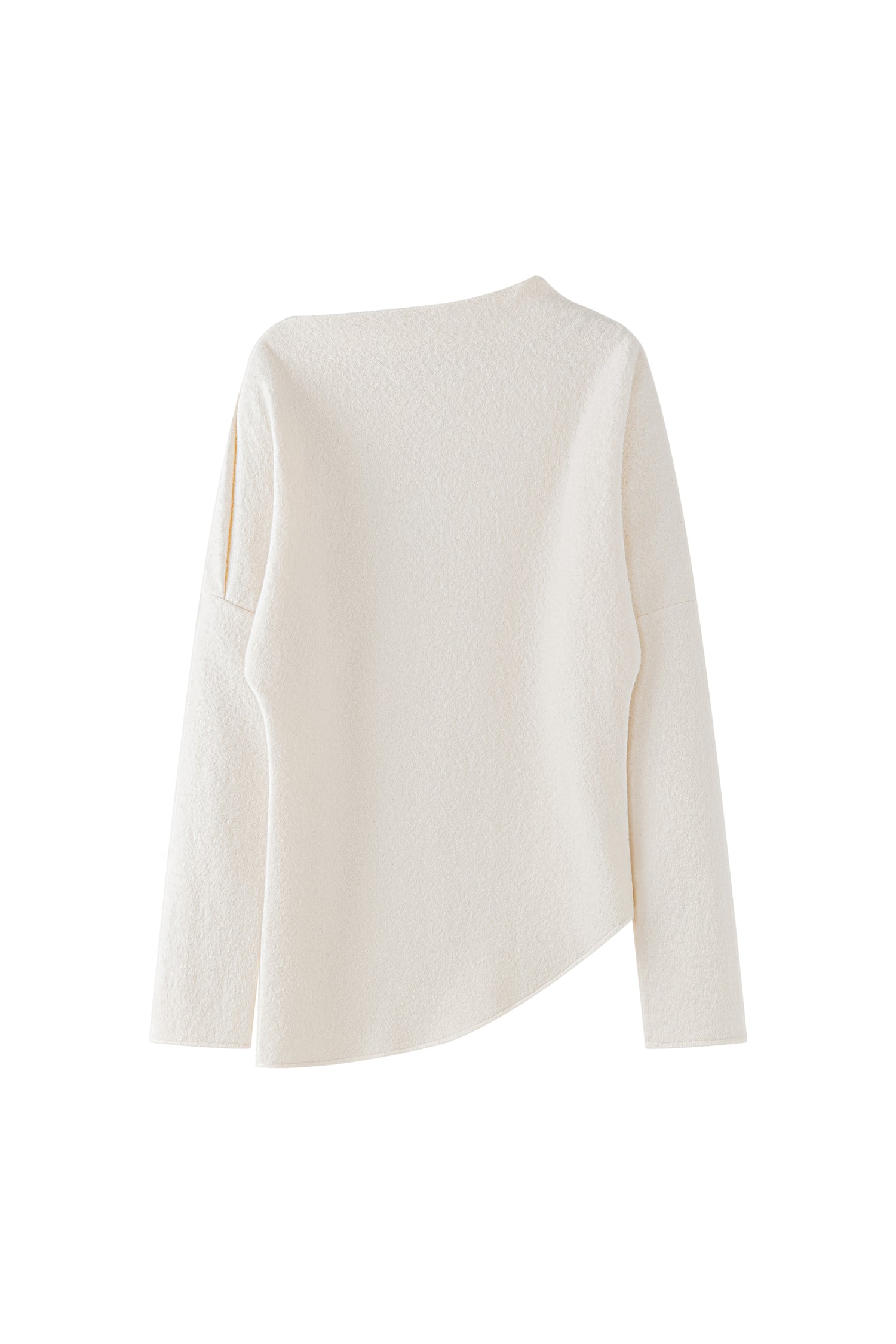 Rhea folded neckline blouse