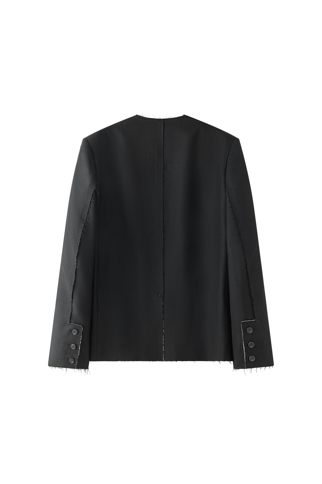 Juliet raw edge blazer