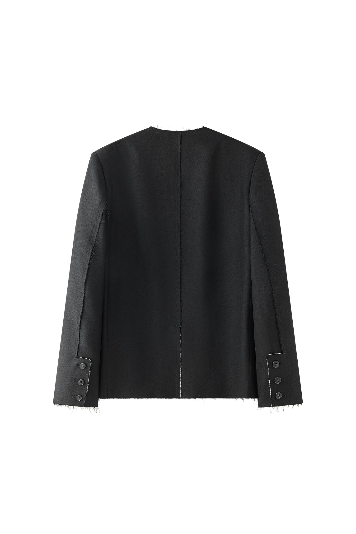 Juliet raw edge blazer