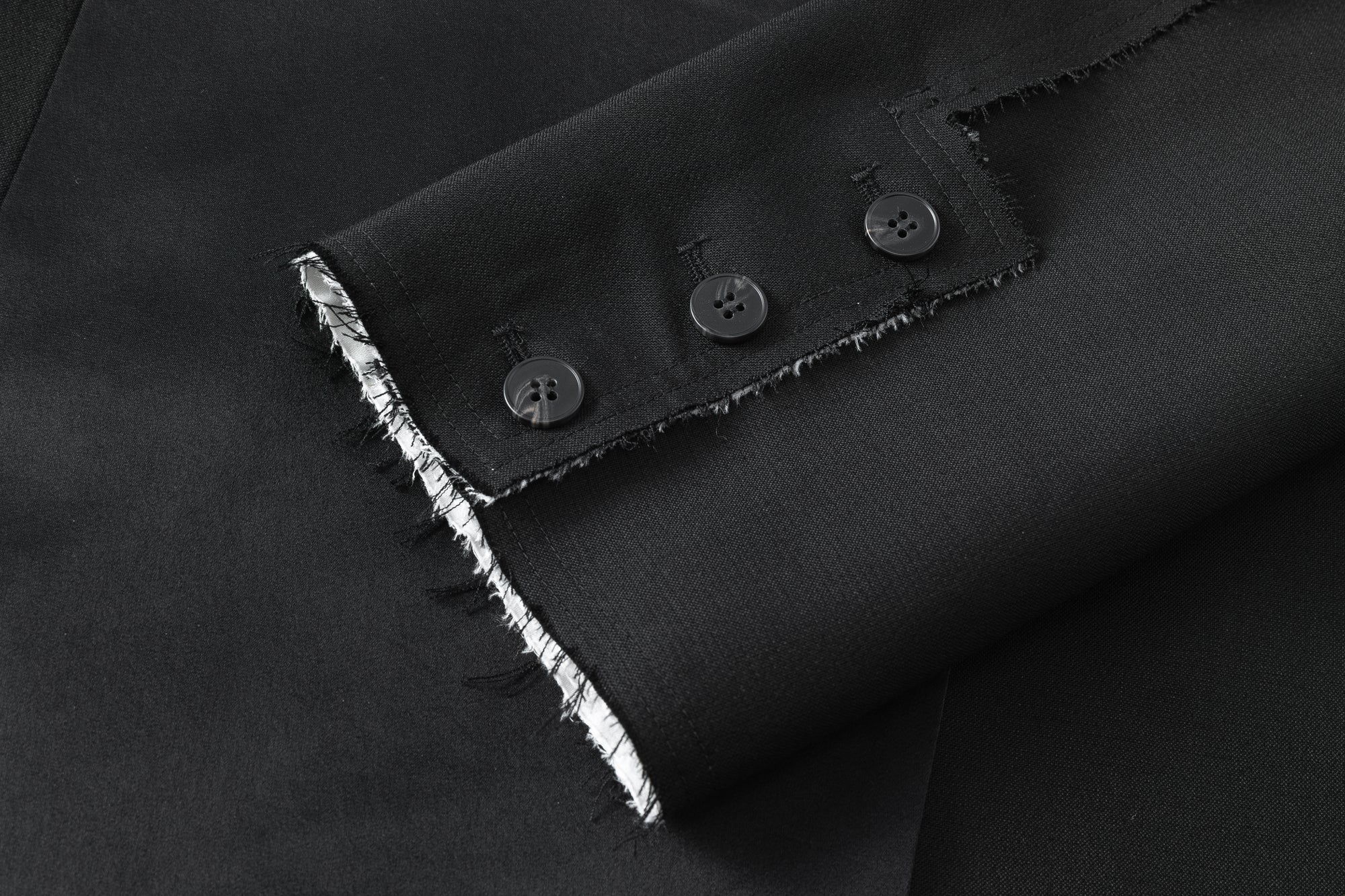 Juliet raw edge blazer