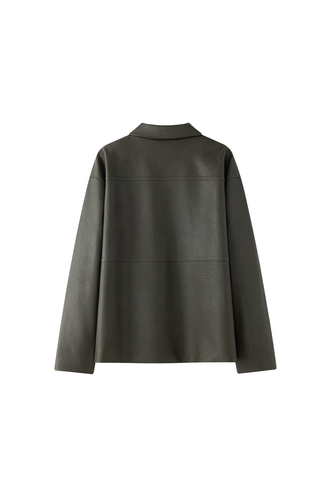Cosmo midi leather jacket
