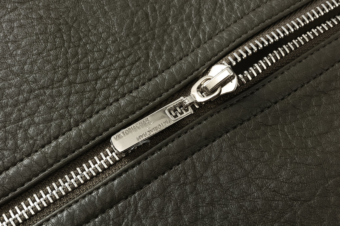 Cosmo midi leather jacket