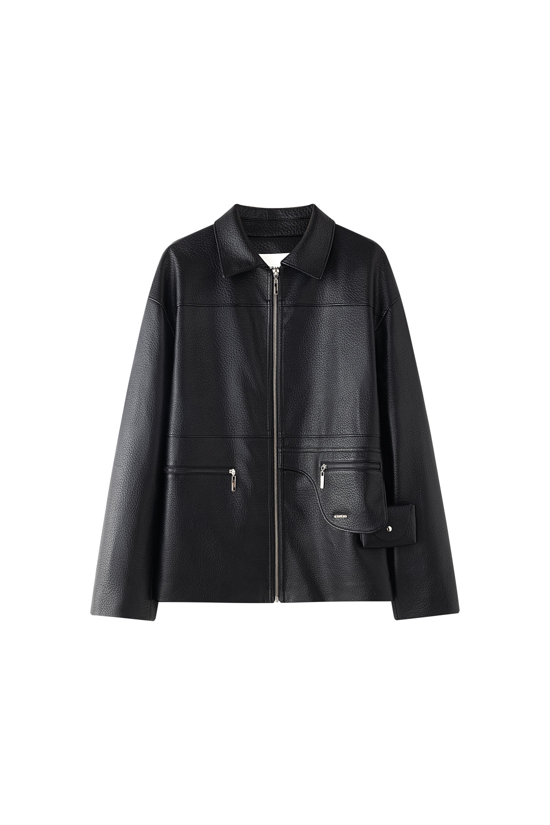 Cosmo midi leather jacket
