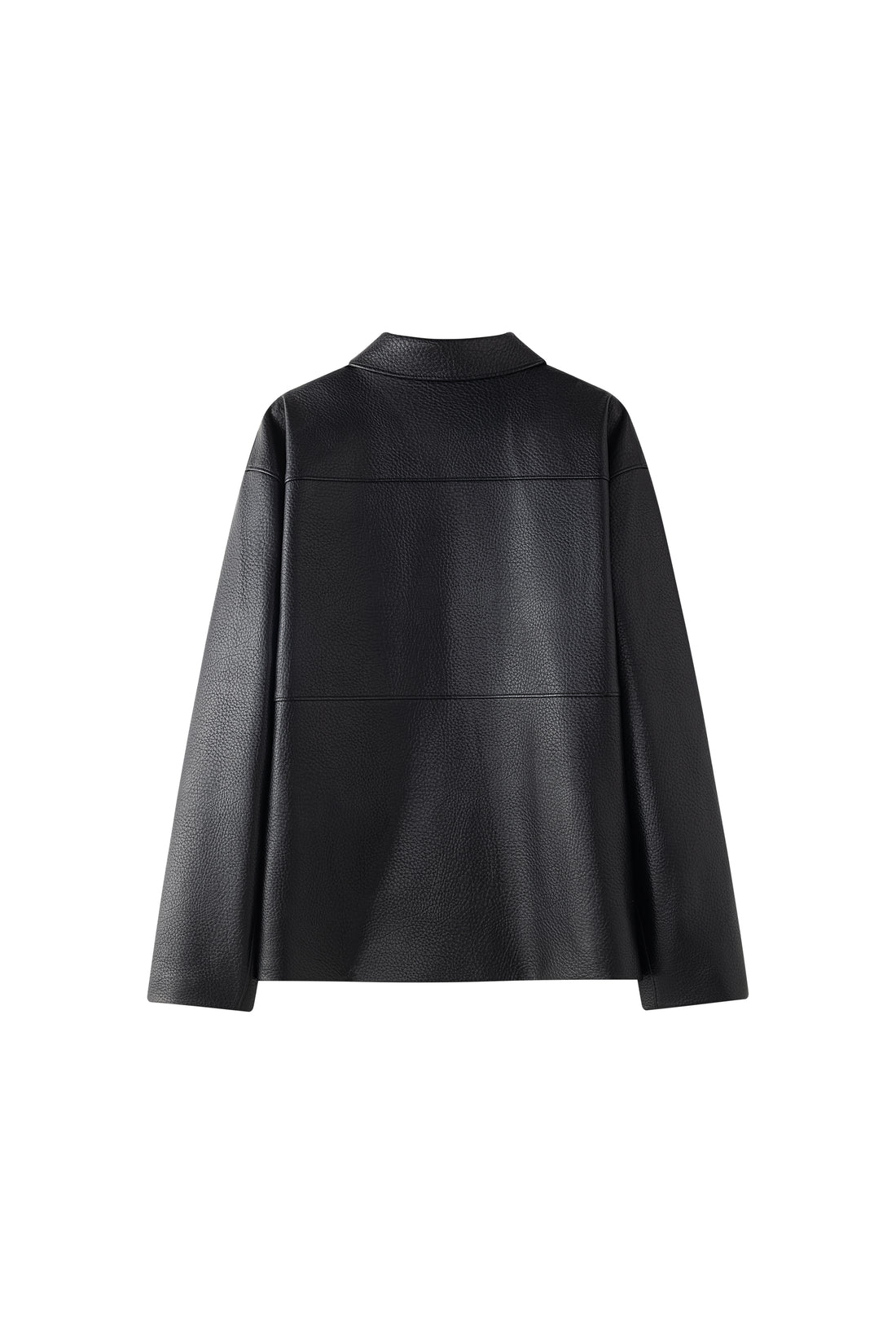 Cosmo midi leather jacket