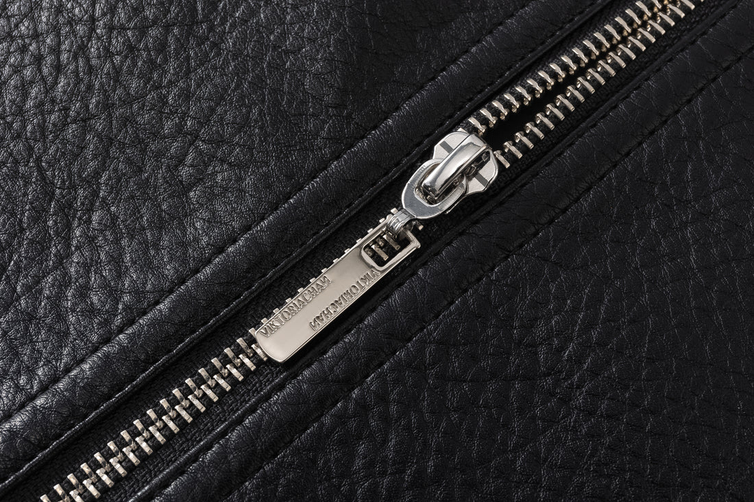 Cosmo midi leather jacket