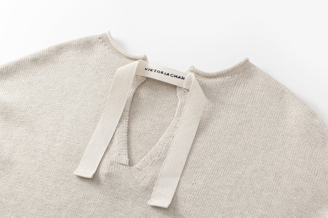 Portia open cut knit