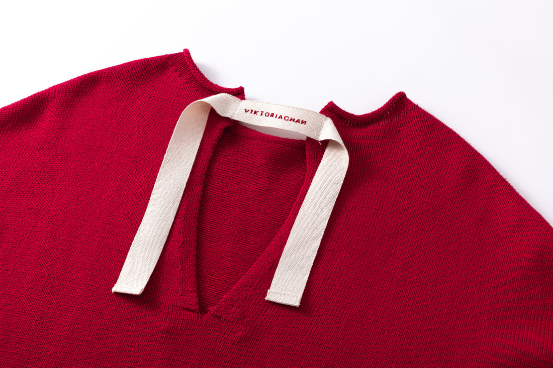 Portia open cut knit