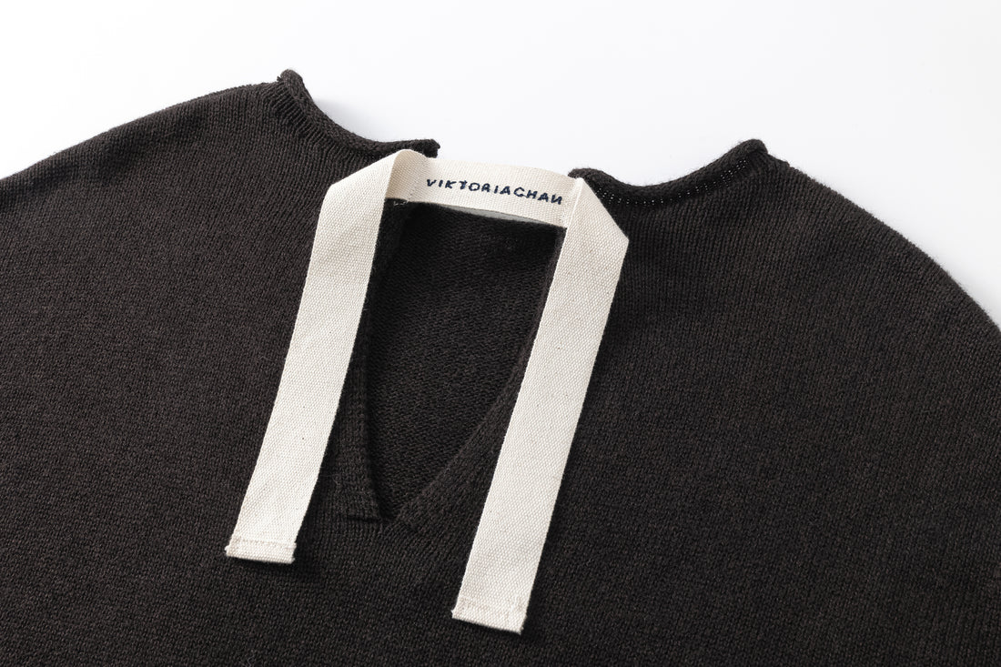 Portia open cut knit