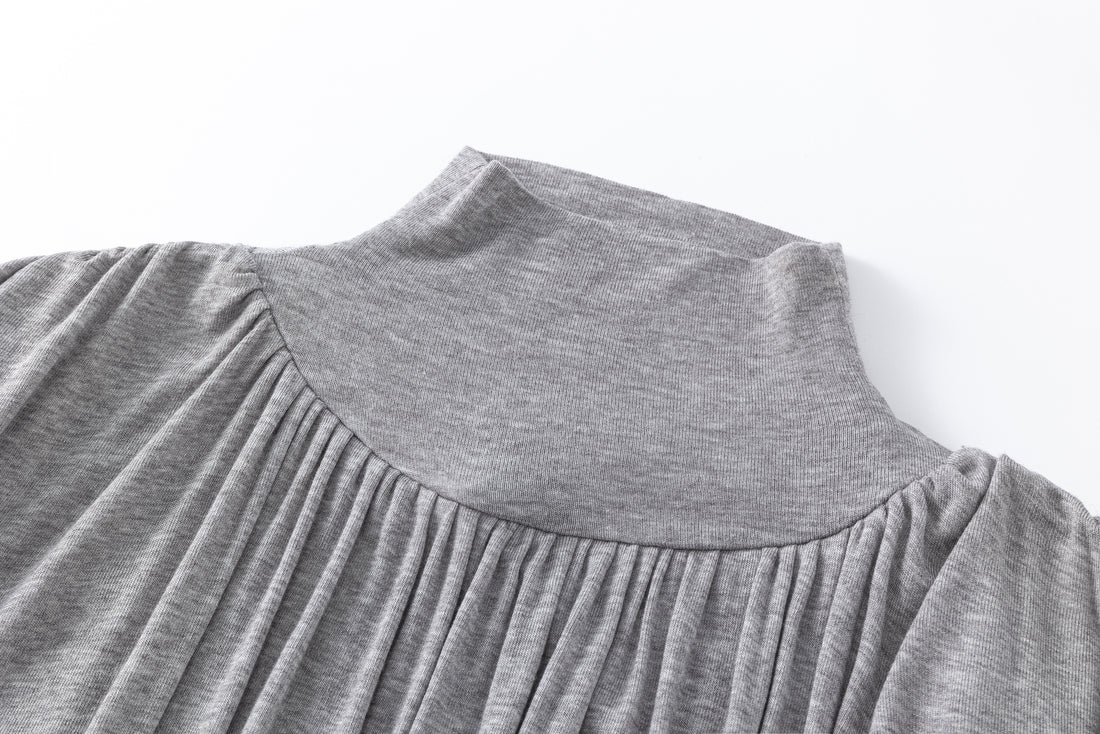 Portia gathered jersey top