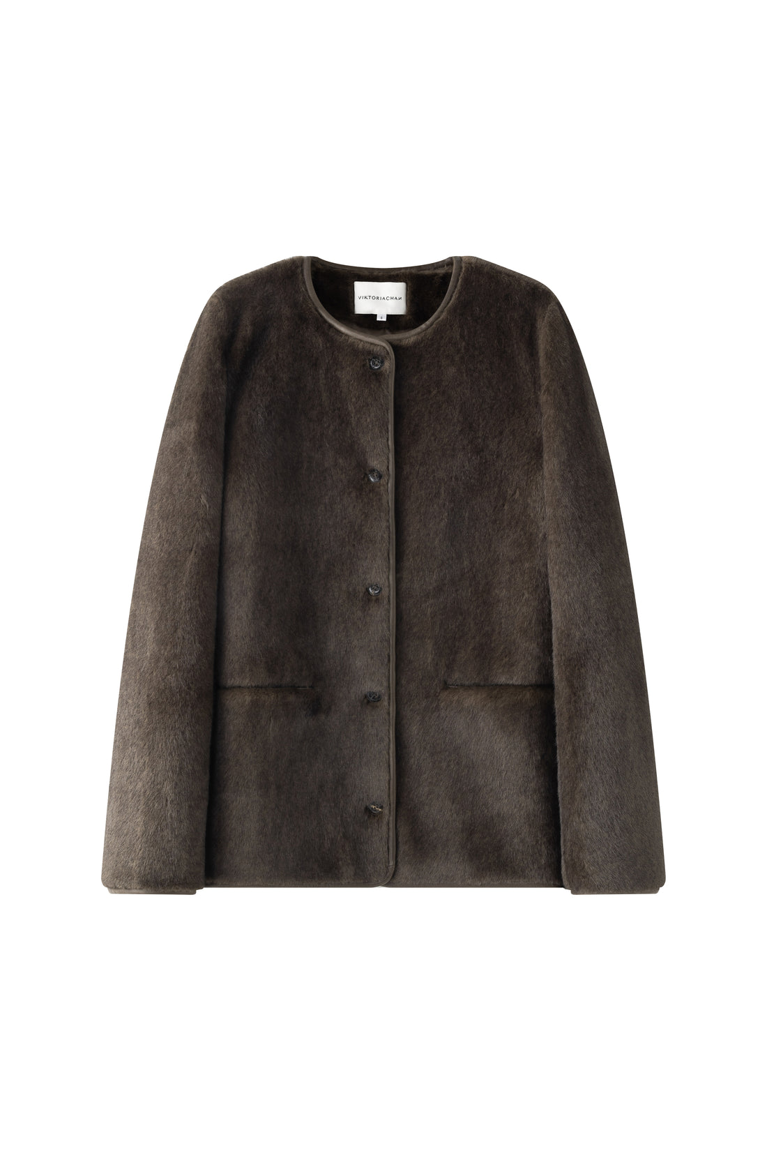 Araki midi fur coat
