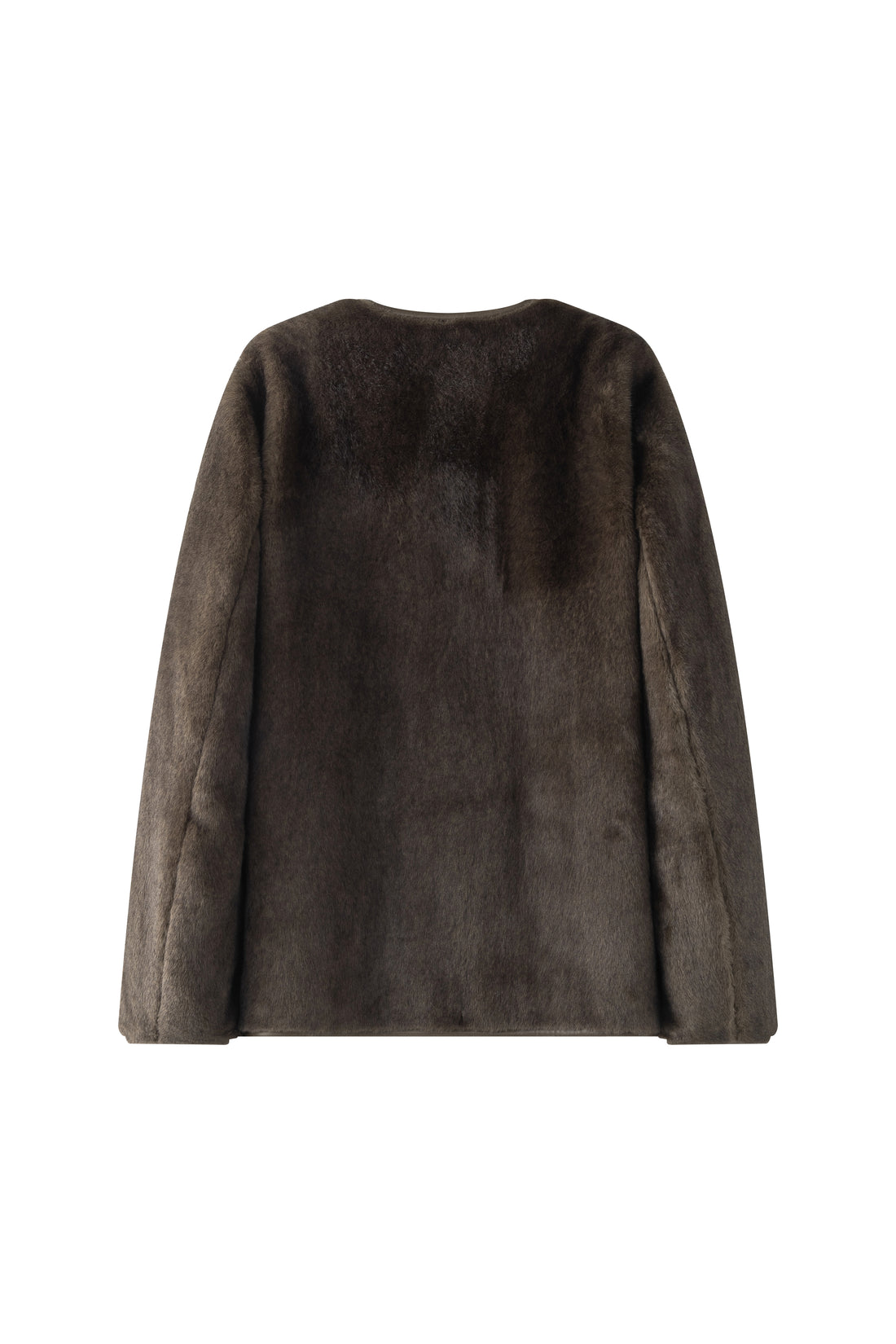 Araki midi fur coat