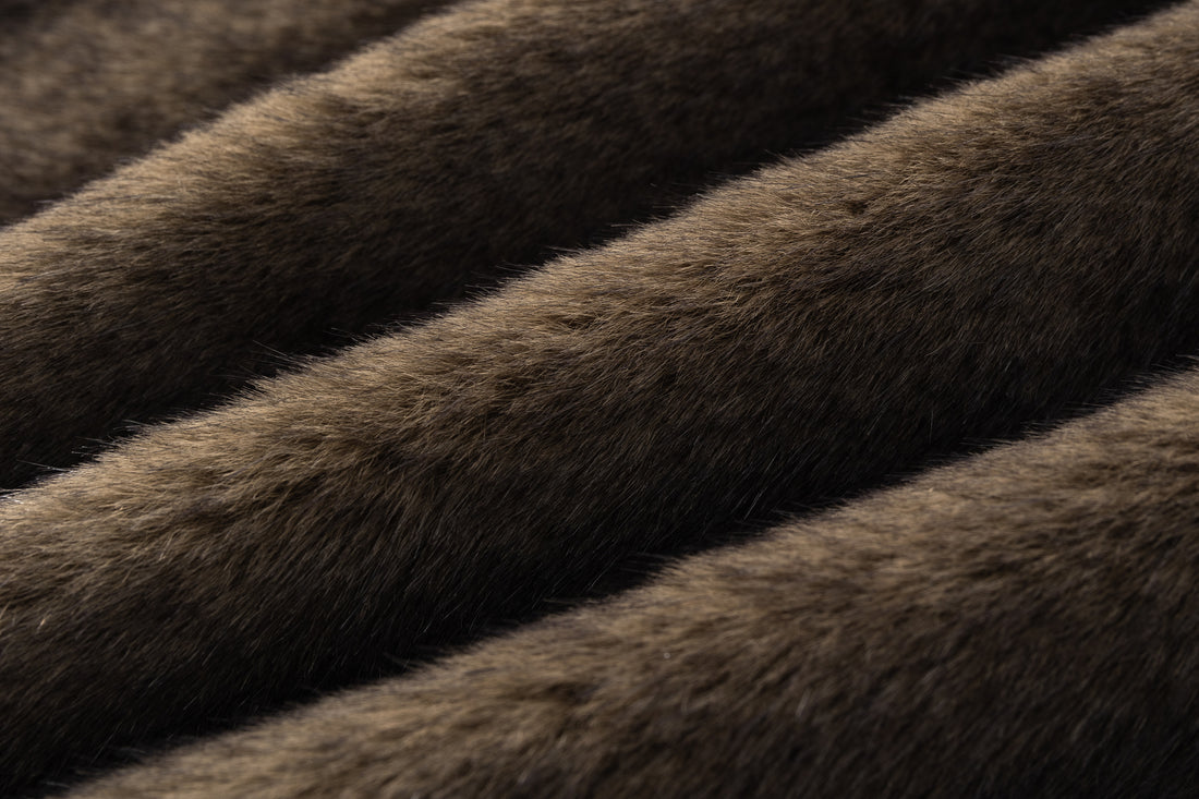 Araki midi fur coat